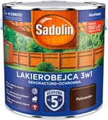 Lakiery do drewna - Sadolin Lakierobejca 3w1 palisander 2,5L - miniaturka - grafika 1