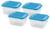 Pojemniki kuchenne - GioStyle Pojemniki na gistyle zestaw 4 0,25 LT Niebieski 6465149 - miniaturka - grafika 1