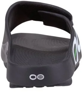 Oofos klapki regeneracyjne OOahh Sport Flex Black/White - Klapki i japonki męskie - miniaturka - grafika 3