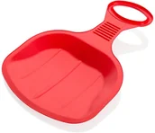 Sanki i ślizgacze - Plastkon Bingo łopata do zjeżdżania czerwona - miniaturka - grafika 1