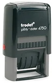Pieczątki - Trodat Printy 4750/L1 stempel i tekstu, od daty, czarny 092399642473 - miniaturka - grafika 1