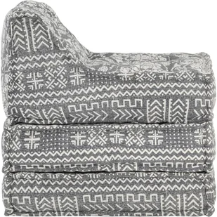 vidaXL Puf modułowy, jasnoszary, tkanina vidaXL - Pufy i podnóżki - miniaturka - grafika 6