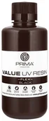 Filamenty i akcesoria do drukarek 3D - PrimaCreator Żywica do drukarki 3D - PrimaCreator Value Flex UV Resin 500 ml - Black PCR-18266 - miniaturka - grafika 1