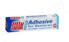 Oskar Altwirth Dentalneuheten Fitty Dent Supermocny klej do protez zębowych 40g - Higiena protez i aparatów ortodontycznych Oskar Altwirth Dentalneuheten Fitty Dent Supermocny klej do protez zębowych 40g - Higiena protez i aparatów ortodontycznych - miniaturka - grafika 1