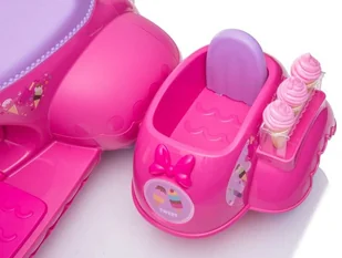 Import LEANToys Skuter Lodziarnia Trójkołowy JT5258 Różowy LT-9826-0 - Pojazdy elektryczne dla dzieci - miniaturka - grafika 8