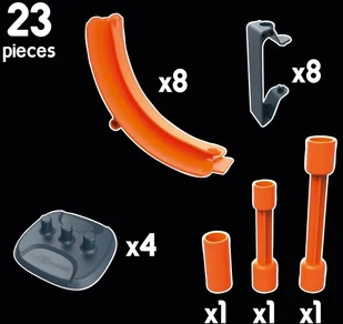 Smoby Lumarko Zestaw Super Pętli 180912 Lek - Tory, garaże, parkingi - miniaturka - grafika 8