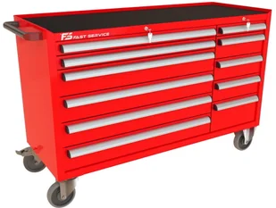 Fastservice Wózek warsztatowy MEGA z 11 szufladami PM-214-21 PM-214-21 - Pozostałe wyposażenie warsztatu Fastservice Wózek warsztatowy MEGA z 11 szufladami PM-214-21 PM-214-21 - Pozostałe wyposażenie warsztatu - miniaturka - grafika 1