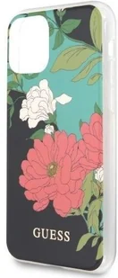 Guess Flower Shiny Collection N1 Etui iPhone 11 Pro Black 10_17050 - Etui i futerały do telefonów - miniaturka - grafika 7