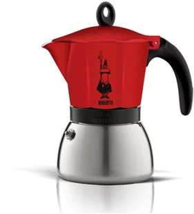 Bialetti Kawiarka Moka Induction 3 TZ Czerwony - Zaparzacze i kawiarki - miniaturka - grafika 5