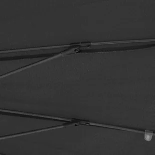 vidaXL Parasol ogrodowy na słupku aluminiowym, 270 cm, antracytowy vidaXL - Parasole ogrodowe - miniaturka - grafika 3