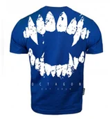 Kimona, stroje i obuwie - Octagon sklep T-SHIRT KOSZULKA OCTAGON Zęby niebieska - miniaturka - grafika 1