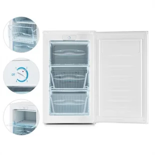 Zamrażarka Klarstein Garfield XL (CO2-Garfield-XL-S) - Zamrażarki - miniaturka - grafika 4