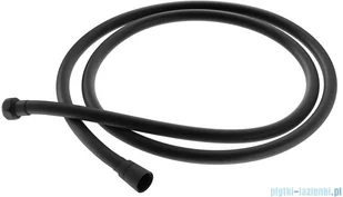 Kohlman Axel Black zestaw prysznicowy z deszczownicą 30 cm czarny mat QW210ABR30 | - Zestawy prysznicowe - miniaturka - grafika 10