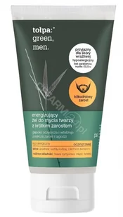 Tołpa GREEN MEN Energizujący żel do mycia twarzy z krótkim zarostem 150 ml - Żele pod prysznic dla mężczyzn - miniaturka - grafika 4