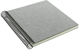 Goldbuch Linum album na zdjęcia zbindowany spiralą, 20 x 20 cm, 40 stron przekładanym pergaminem, szary, 20 x 20 cm 12 919 - Albumy fotograficzne Goldbuch Linum album na zdjęcia zbindowany spiralą, 20 x 20 cm, 40 stron przekładanym pergaminem, szary, 20 x 20 cm 12 919 - Albumy fotograficzne - miniaturka - grafika 1