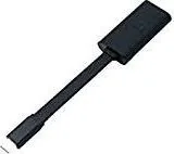 Adaptery i przejściówki - Dell Adapter USB Adapter Connector Dongle USB Type C to VGA Adapter USB-C to VGA 470-ADFQ - miniaturka - grafika 1