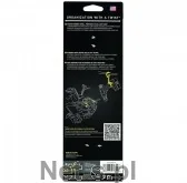 Tuning komputera - akcesoria - Nite Ize Organizer Nite Ize Zestaw linek Gear Tie Original 18 gumowy czarny 2 sztuki GT18-2PK-01 - miniaturka - grafika 1