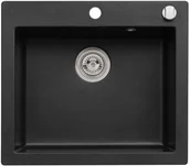 Zlewozmywaki - AXIS MOJITO 60 czarny mojito60cza - miniaturka - grafika 1