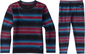 Dresy i komplety dla chłopców - BURTON bielizna termiczna ęca BURTON MINI FLC SET SEASIDE STRIPE - miniaturka - grafika 1