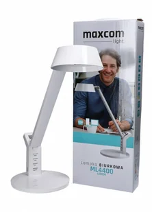 Maxcom Maxcom Lampa biurkowa LED ML 4400 Lumen MAXCOMML4400WHITE - Lampy stojące - miniaturka - grafika 12