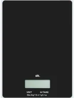 Wagi kuchenne - OKS OK 3220 Czarna - miniaturka - grafika 1