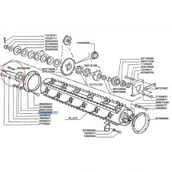 Części i akcesoria do maszyn rolniczych - NEW HOLLAND CASE WAŁEK 320895850 320895850 - miniaturka - grafika 1