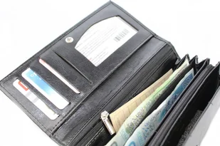 Elkor Portfel Damski (PL) Długi Suwak Wewnątrz Skóra Naturalna - Portfele Elkor Portfel Damski (PL) Długi Suwak Wewnątrz Skóra Naturalna - Portfele - miniaturka - grafika 3