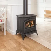 Piece wolnostojące - Kratki Piec wolnostojący żeliwny KOZA K6 fi 130 z ASDP KOZA/K6/130/ASDP - miniaturka - grafika 1