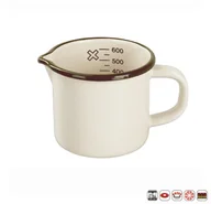 Kubki - Orion Kubek emaliowany 0,7L KREMOWY 111817 - miniaturka - grafika 1