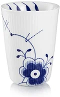 Kubki - Royal Copenhagen Mega Niebieski rowkowane Café Latte Thermo kubek 39 CL 1016895 - miniaturka - grafika 1