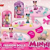 Figurki dla dzieci - IMC Toys MINNIE MODNISIA ZABAWA Z MODĄ GXP-555328 - miniaturka - grafika 1