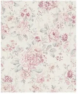 Tapety - Tapeta winylowa na flizelinie kwiat 516029 10 m różowa - miniaturka - grafika 1