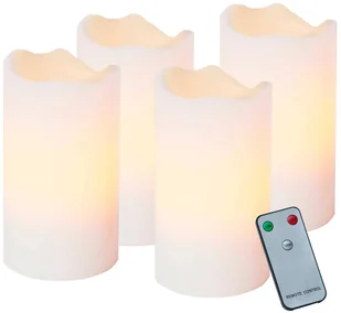Best Season Zestaw 4-cz- Candle LED - świece z pilotem biały - Świece - miniaturka - grafika 6