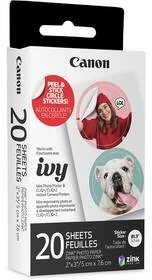 Canon Zink Paper Circle Sticker for Zoemini - 20 sheet 4967C003 - Papier do drukarek - miniaturka - grafika 2