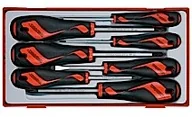 Śrubokręty - TENG TOOLS ZESTAW 7 WKRĘTAKÓW DELAR TT917N TENG TOOLS(luna-174400101) 174400101 - miniaturka - grafika 1