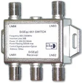 Akcesoria TV-SAT - Opticum Przełącznik Diseqc 4/1 zewnętrzny DISEQC4/1 - miniaturka - grafika 1