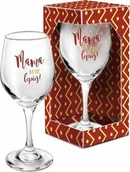 Kieliszki - BGTech Kieliszek do wina Mama wie lepiej poj 220 ml uniwersalny 93990-uniw - miniaturka - grafika 1