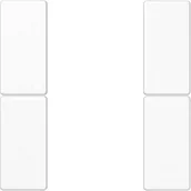 Wyłączniki światła i elektryczne - Jung przycisk zestaw komplet 2-krotna a502t saww - miniaturka - grafika 1