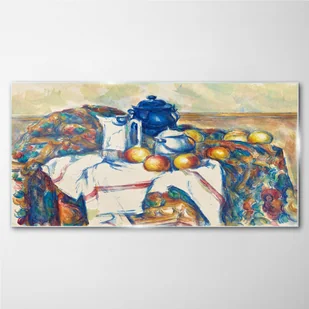 PL Coloray Obraz na Szkle Martwa Natura Malarstwo 120x60cm - Obrazy i zdjęcia - miniaturka - grafika 2