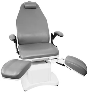 FOTEL PODOLOGICZNY ELEKTRYCZNY AZZURRO 709A SZARY 709A SZARY - Fotele kosmetyczne - miniaturka - grafika 4