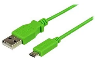 StarTech com com Mobile Charge Sync USB to Slim Micro USB Cable for Smartphones and Tablets USBAUB50CMBK - Kable USB - miniaturka - grafika 5