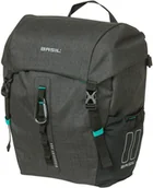 Sakwy rowerowe - Basil Discovery 365D Single Pannier Bag M 9l, black melee 2021 Sakwy 18043 - miniaturka - grafika 1
