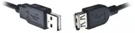 Kable komputerowe i do monitorów - Gembird Przedluzacz USB 2.0 typu męskie - żeńskie 4.5 m czarny CCP-USB2-AMAF-15C - miniaturka - grafika 1