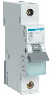 Hager Polo Wyłącznik nadmiarowoprądowy 1/3A C 6KA MCN103E - Bezpieczniki elektryczne - miniaturka - grafika 3