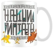 Kubki - Unbekannt Król lew ""Hakuna Matata"" ceramiczny kubek, wielokolorowy MG24045 - miniaturka - grafika 1