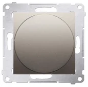 Wyłączniki światła i elektryczne - Kontakt Kontakt_Simon Regulator 110 V (moduł). Do załączania i regulacji źródeł światła z zasilaczami sterowanymi napięciem 110 V złoty mat DS9V.01/44 - miniaturka - grafika 1
