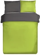 Pościel - Eurofirany Euro Firany Pościel Bawełna N 155 x 220 +80X80 Limonka 1221660 - miniaturka - grafika 1