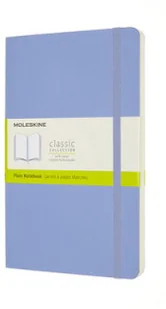 Moleskine Notes Classic w miękkiej oprawie L błękitny gładki 240 stron QP618B42 - Notesy i bloczki - miniaturka - grafika 2