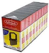 Dodatki do drukarek i skanerów - Fullmark Full Mark n639bk Seamless Nylon Ribbon Compatible Replacement for Okidata ML 182/320/390/720/790, Black, 9-Pack - miniaturka - grafika 1