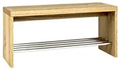 Ławki do przedpokoju - Haku-Möbel Haku meble 26120 ławka 65 x 33 x 46 cm, dąb jasny 15622 - miniaturka - grafika 1